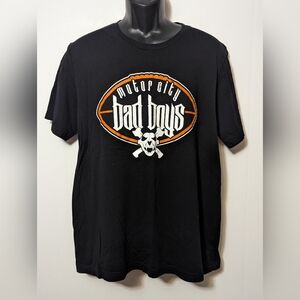 Men's Motor City Bad Boys Black Football T-Shirt Size XL